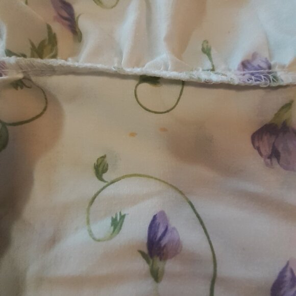 Vintage Violet Pillow Shams 2 Queen Size - Picture 7 of 8